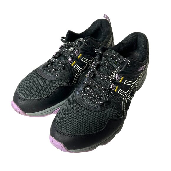 Asics Gel-Venture 10 Women's Black/Purple Running Shoes/Sneakers Size 10 - Picture 4 of 10